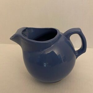 Vintage Ceramic Ball Pitcher